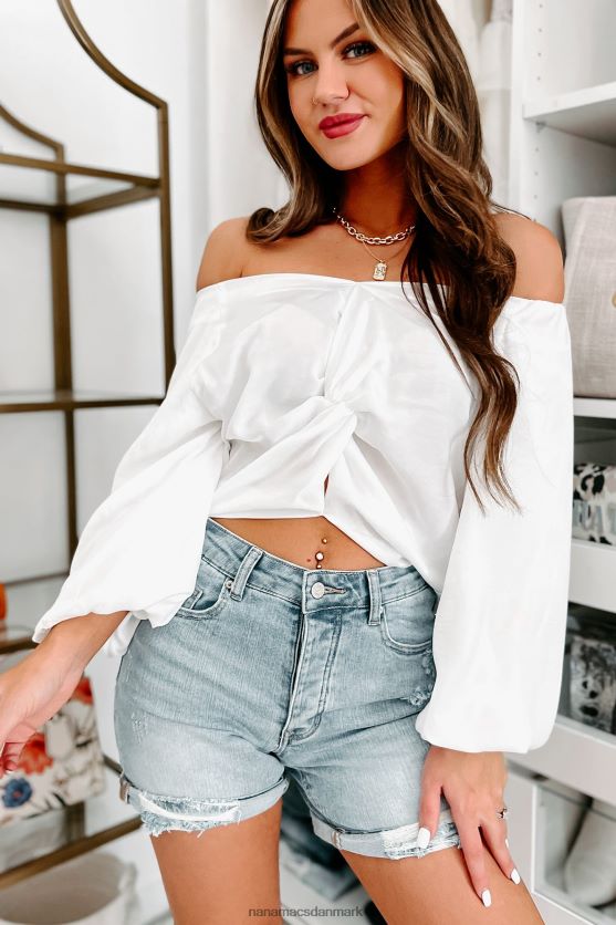 tag mig til tahoe twist-knot boble top NanaMacs XJPBDL970 off white