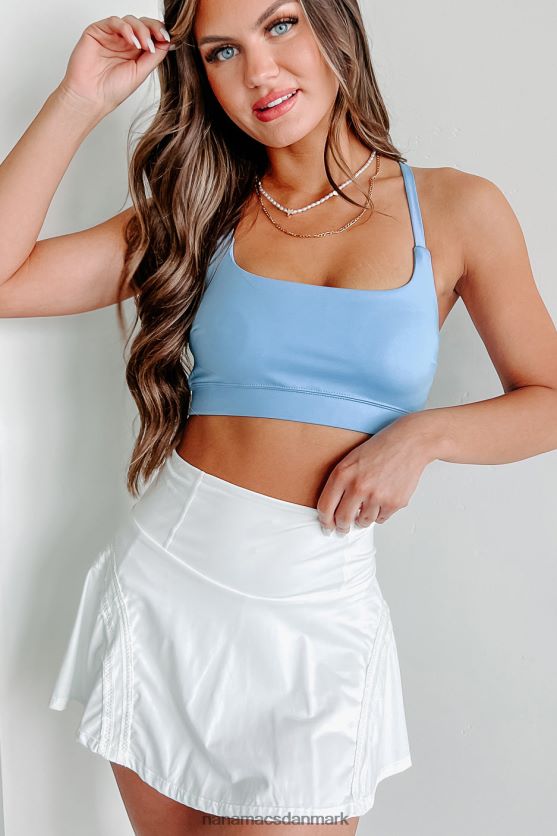 øget modstand på kryds og tværs af Activewear top NanaMacs XJPBDL607 Himmelblå