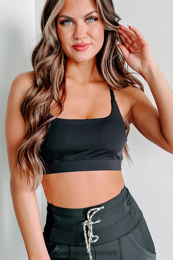 øget modstand på kryds og tværs af Activewear top NanaMacs XJPBDL609 sort