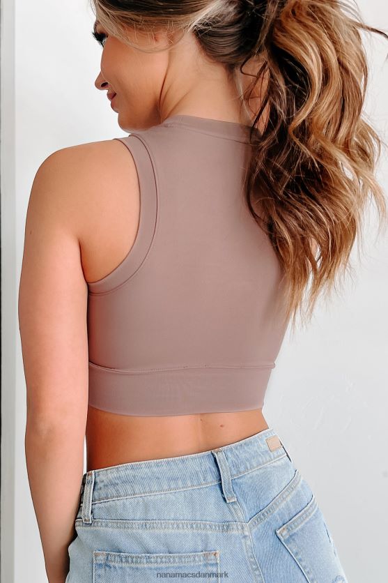 holde score cross-over aktiv top NanaMacs XJPBDL506 dyb taupe