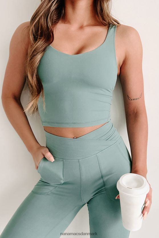 være støttende polstret aktiv top NanaMacs XJPBDL1142 tidevand krikand