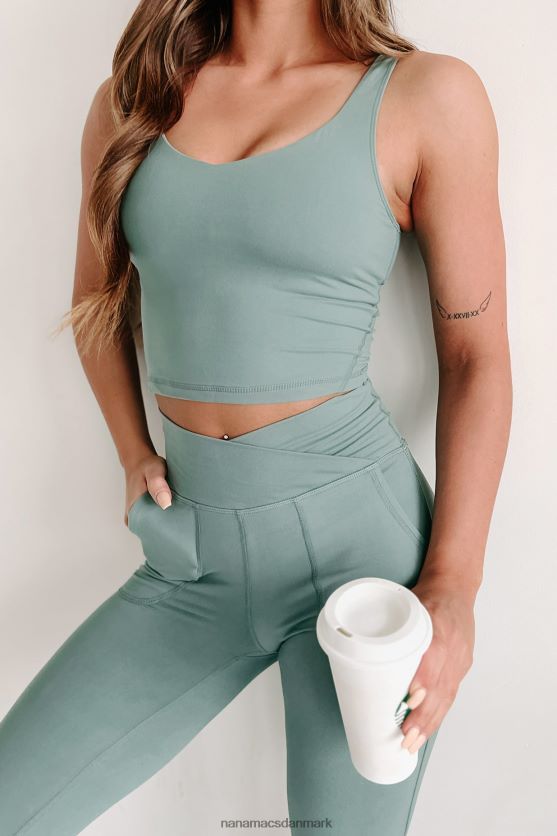 være støttende polstret aktiv top NanaMacs XJPBDL1142 tidevand krikand