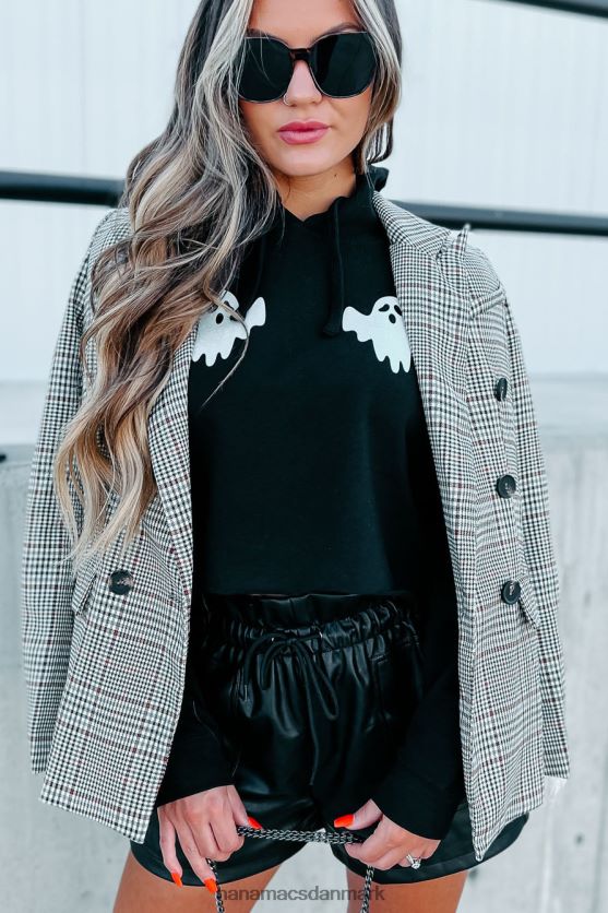 døgnet rundt plaid blazer NanaMacs XJPBDL3637 Brun