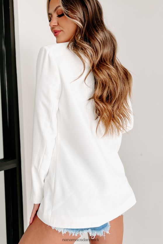 kører numrene oversized blazer NanaMacs XJPBDL3613 off white