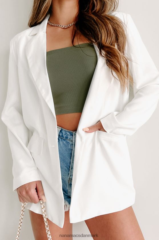 kører numrene oversized blazer NanaMacs XJPBDL3613 off white