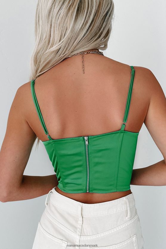 glider væk fra din polstrede korsettop NanaMacs XJPBDL63 grøn