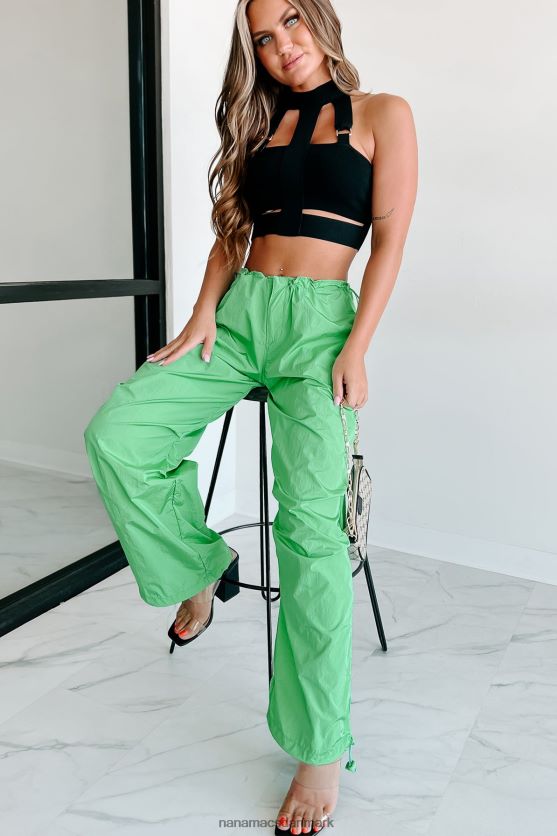 løsne den beskåret udskårne top NanaMacs XJPBDL11 sort