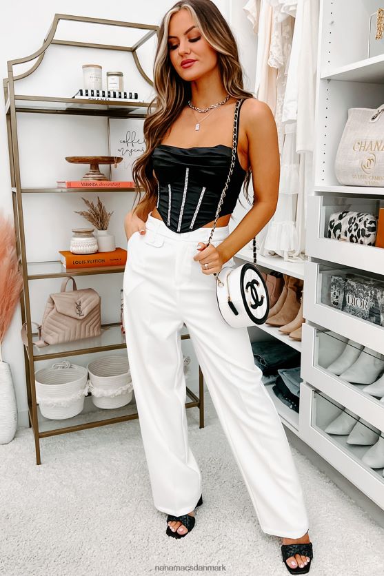 primadonna satin rhinestone korset top NanaMacs XJPBDL237 sort