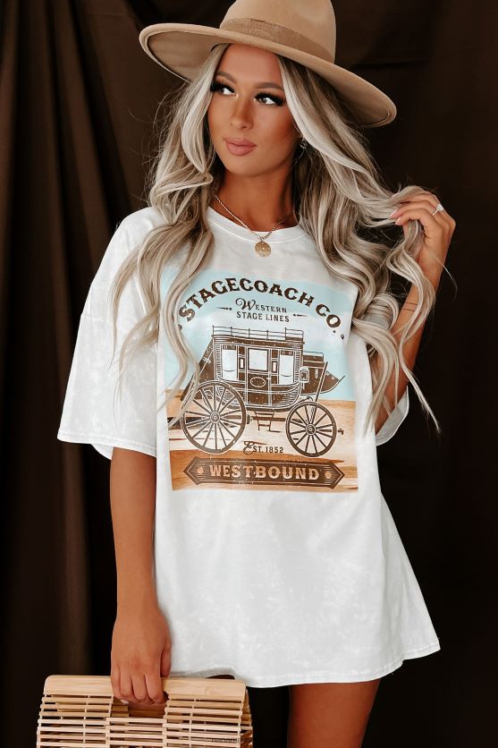 diligenc co. mineral wash oversized grafisk t-shirt NanaMacs XJPBDL852 keramisk