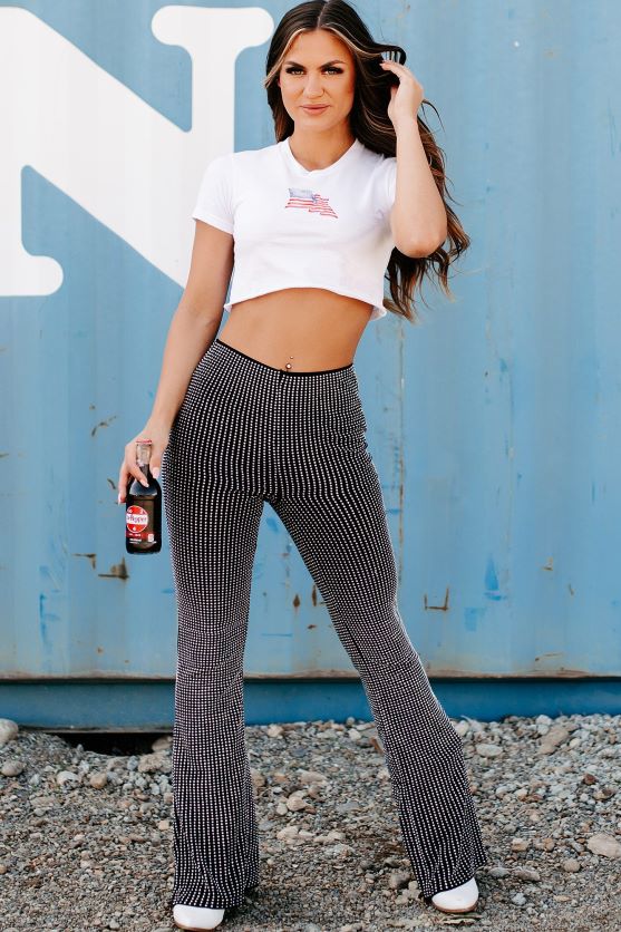 symbol på stolthed rå hem grafisk afgrøde tee NanaMacs XJPBDL800 hvid