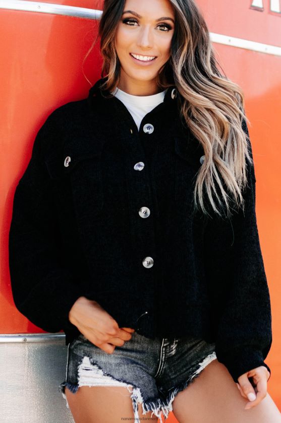 alle mine grunde chenille shacket NanaMacs XJPBDL3713 sort