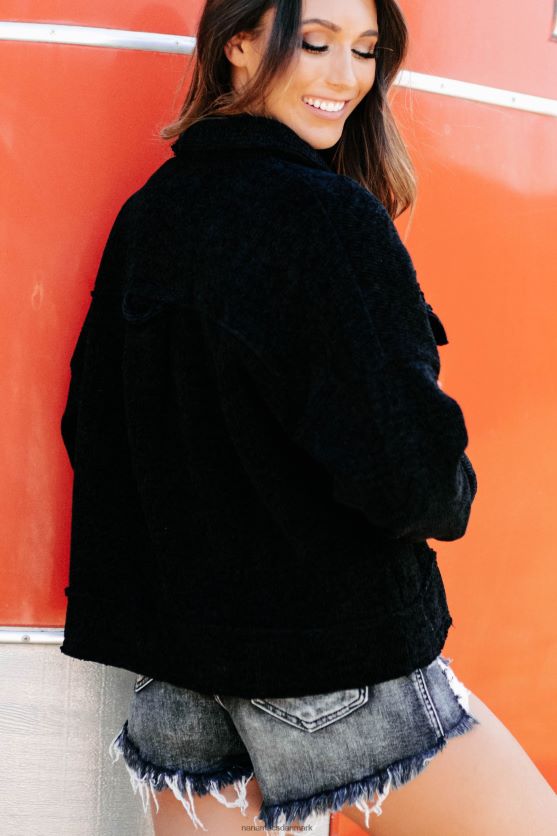 alle mine grunde chenille shacket NanaMacs XJPBDL3713 sort