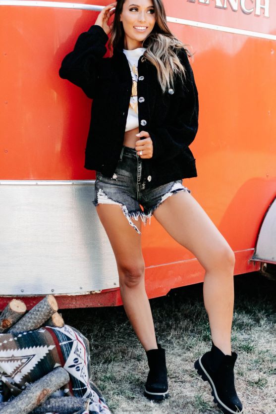 alle mine grunde chenille shacket NanaMacs XJPBDL3713 sort