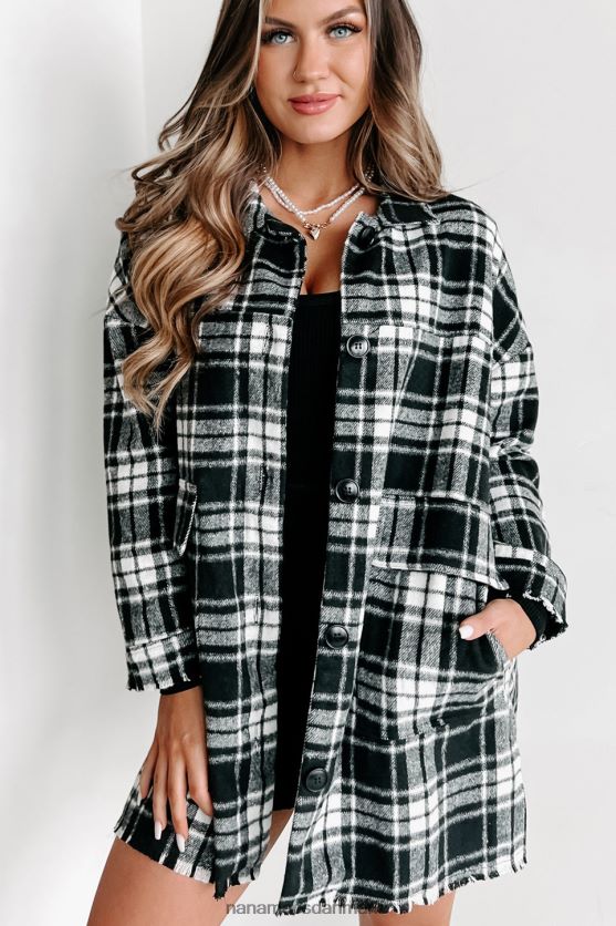 få fart på plaid shacket NanaMacs XJPBDL3657 sort