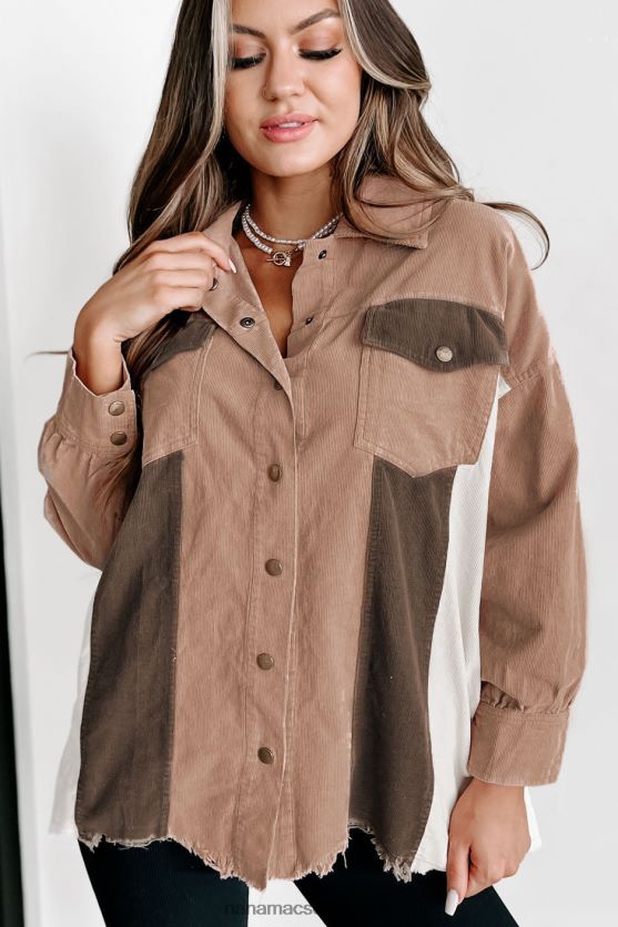 grund til mit rim bløde fløjlsfarvede farveblok shacket NanaMacs XJPBDL3651 lilla/creme/grå