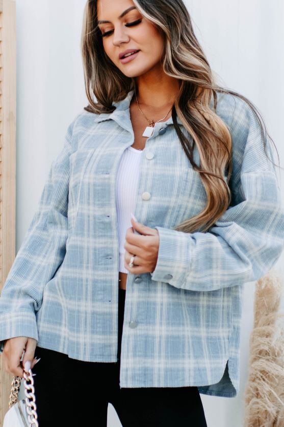 langt rundt om fløjlsbukser NanaMacs XJPBDL3698 støvet blå