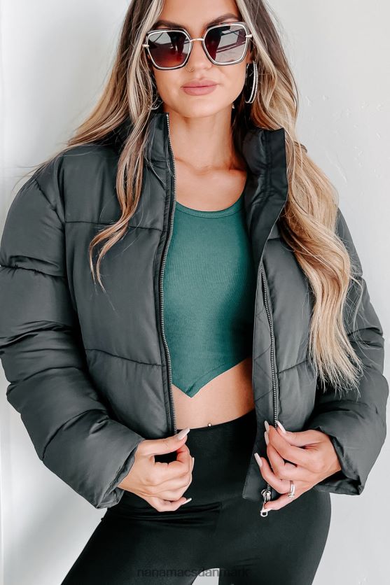 dropping temps pufferjakke NanaMacs XJPBDL3816 sort