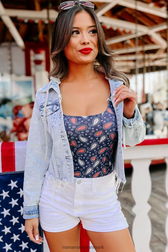 lourdes hættebeklædt flosset kant hævet cropped denimjakke NanaMacs XJPBDL3825 lys