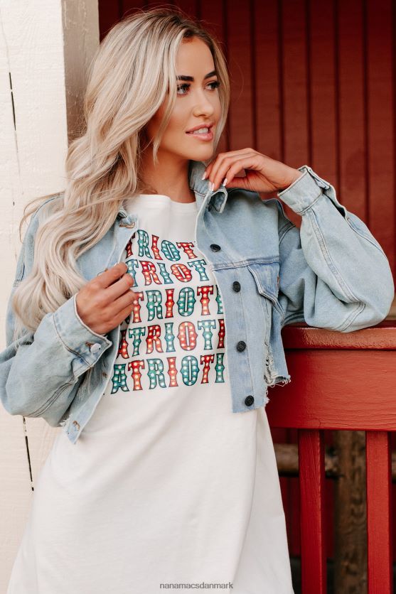 major must have cropped distressed denim jakke NanaMacs XJPBDL3828 medium