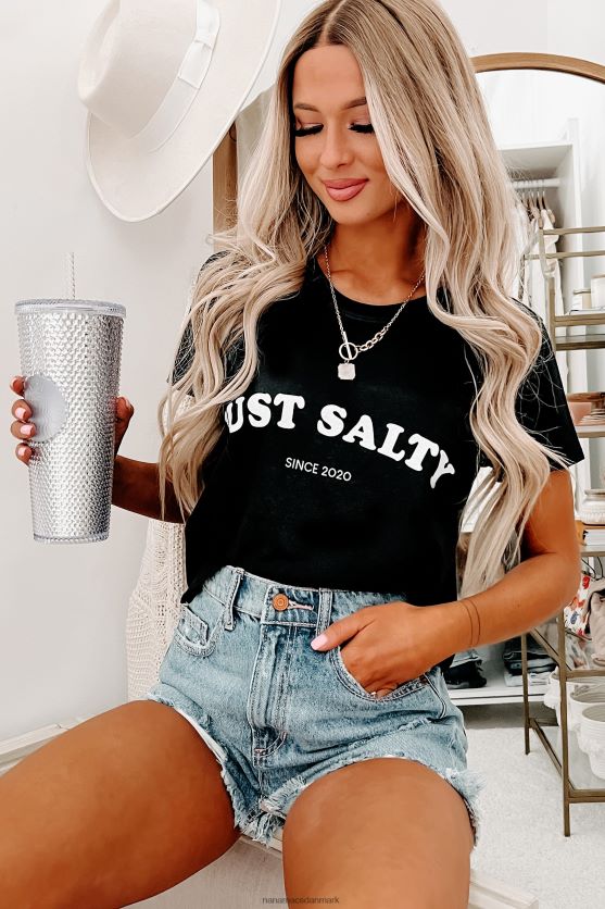 bare salt grafik flere skjorte muligheder NanaMacs XJPBDL1057 sort