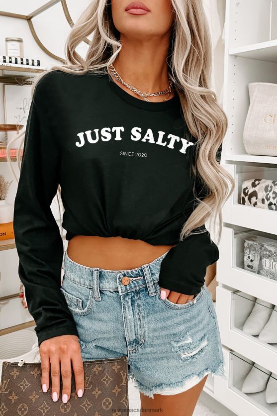 bare salt grafik flere skjorte muligheder NanaMacs XJPBDL1057 sort