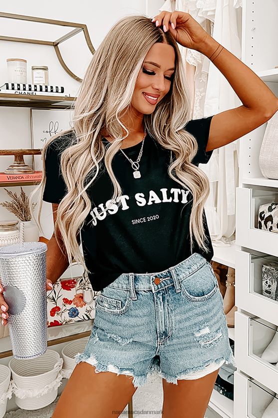 bare salt grafik flere skjorte muligheder NanaMacs XJPBDL1057 sort