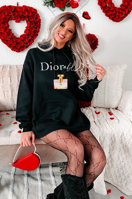 diorable parodi parfume grafisk flere skjorte muligheder NanaMacs XJPBDL1058 sort