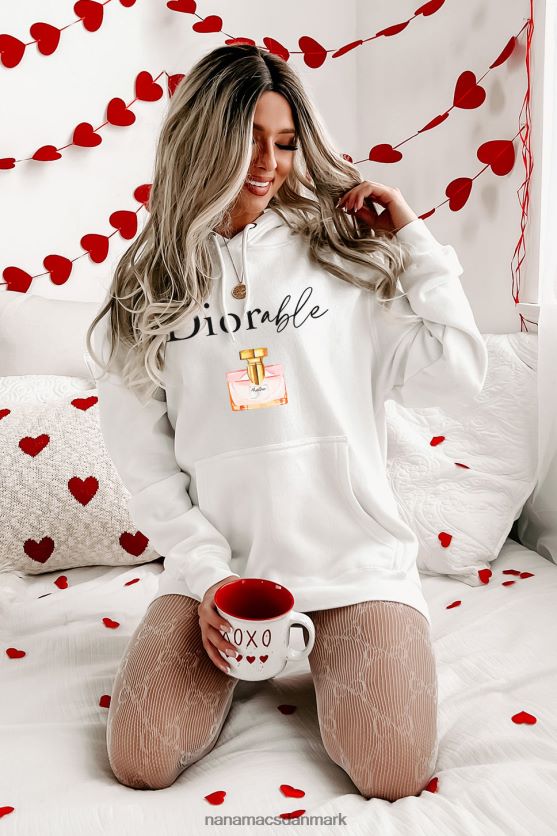 diorable parodi parfume grafisk flere skjorte muligheder NanaMacs XJPBDL1059 hvid