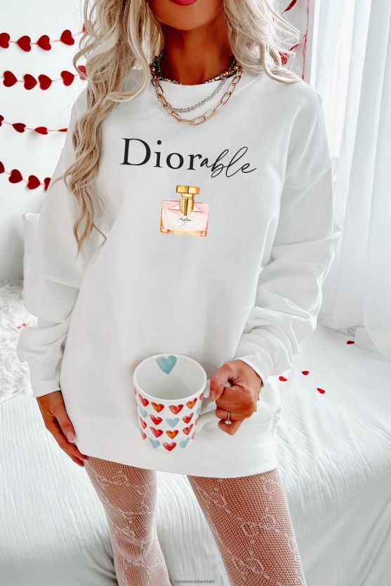 diorable parodi parfume grafisk flere skjorte muligheder NanaMacs XJPBDL1059 hvid