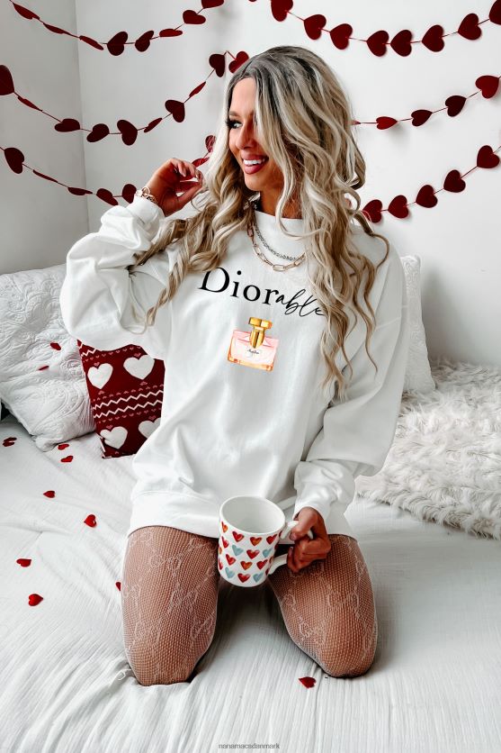 diorable parodi parfume grafisk flere skjorte muligheder NanaMacs XJPBDL1059 hvid