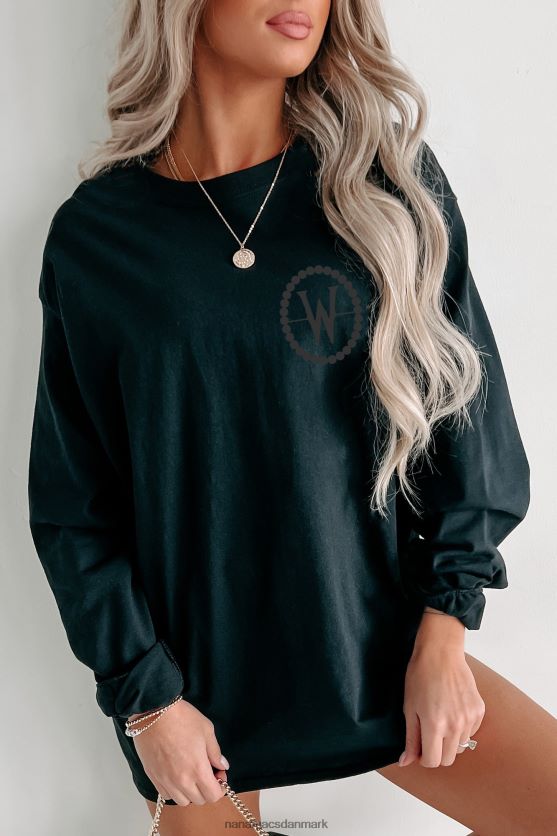 gør mig kvalmende dobbeltsidet grafisk flere skjorte muligheder NanaMacs XJPBDL1035 sort