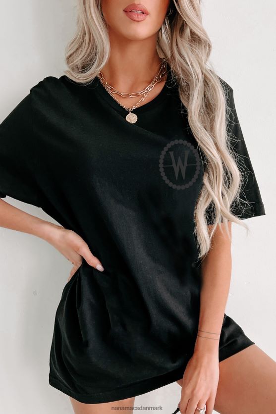 gør mig kvalmende dobbeltsidet grafisk flere skjorte muligheder NanaMacs XJPBDL1035 sort