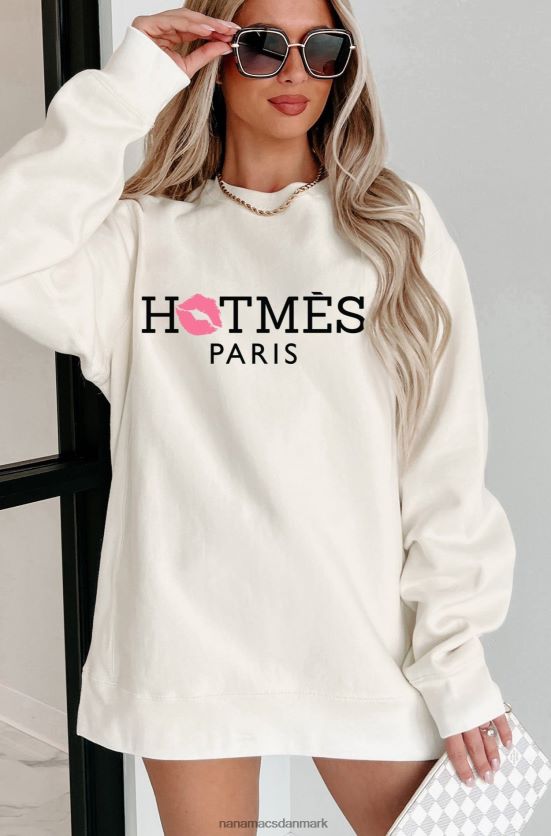hotmes paris heavyweight parodi grafisk crewneck NanaMacs XJPBDL1046 knogle