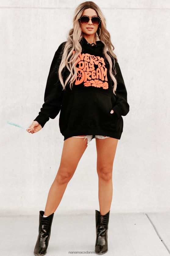 hver dag er en drøm puff grafisk flere skjorte muligheder NanaMacs XJPBDL1015 sort