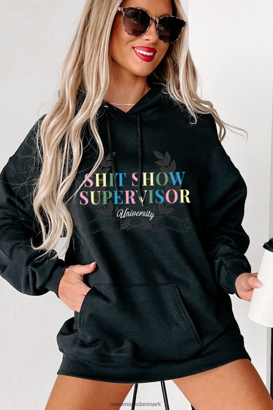 shit show supervisor flere skjorte muligheder grafik NanaMacs XJPBDL1014 sort