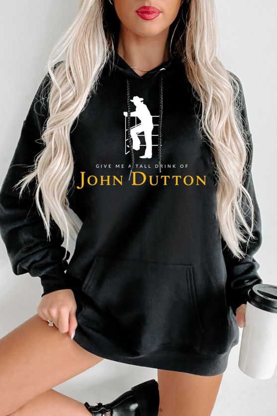 tall drink of john grafisk flere skjorte muligheder NanaMacs XJPBDL1043 sort