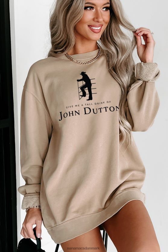 tall drink of john vintage wash grafisk crewneck NanaMacs XJPBDL1042 sandsten