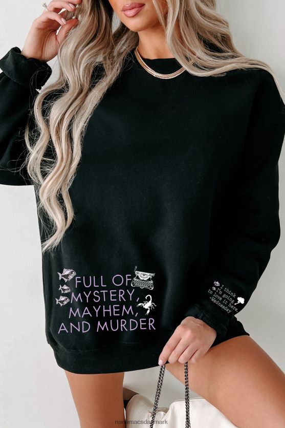 træde ind i et mareridt dobbeltsidet grafisk flere skjorte muligheder NanaMacs XJPBDL1022 sort