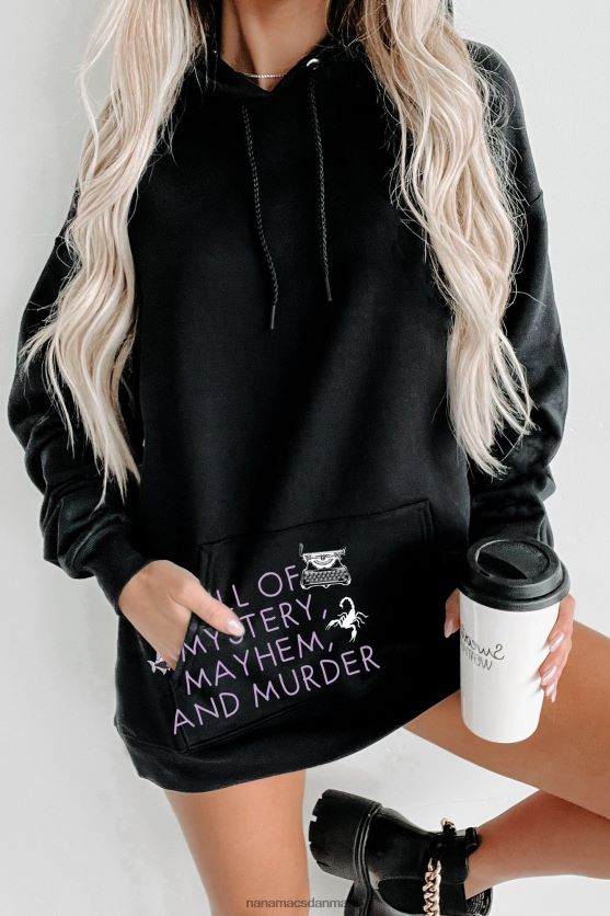 træde ind i et mareridt dobbeltsidet grafisk flere skjorte muligheder NanaMacs XJPBDL1022 sort