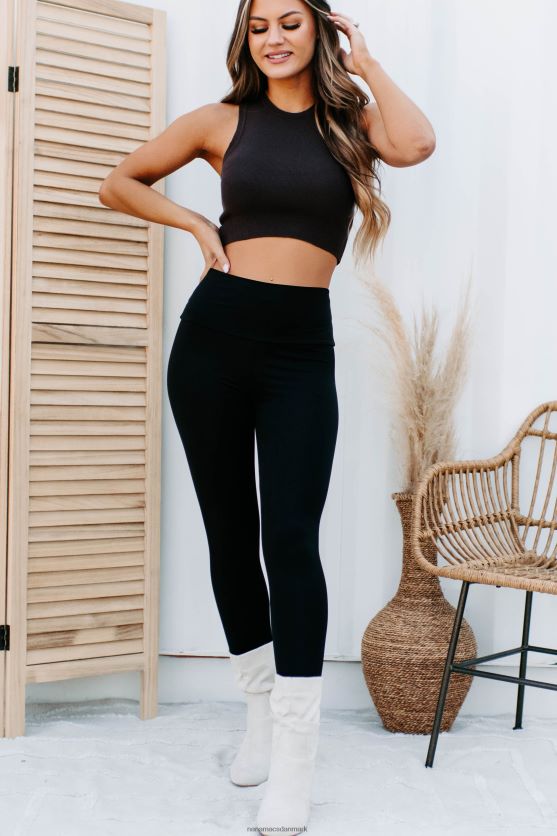 tabt i lag beskåret sweater tank NanaMacs XJPBDL1305 mørk chokolade