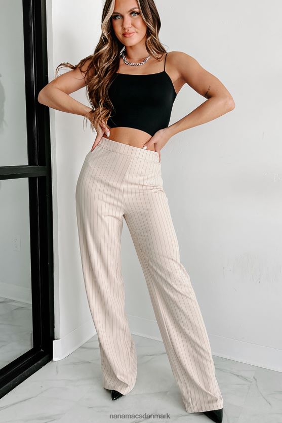 ung fed dobbeltlags beskåret spaghettitank NanaMacs XJPBDL604 sort