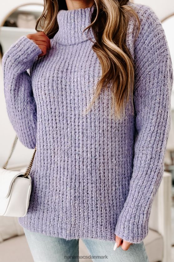 hold det for dig selv rullekrave sweater NanaMacs XJPBDL1725 lilla